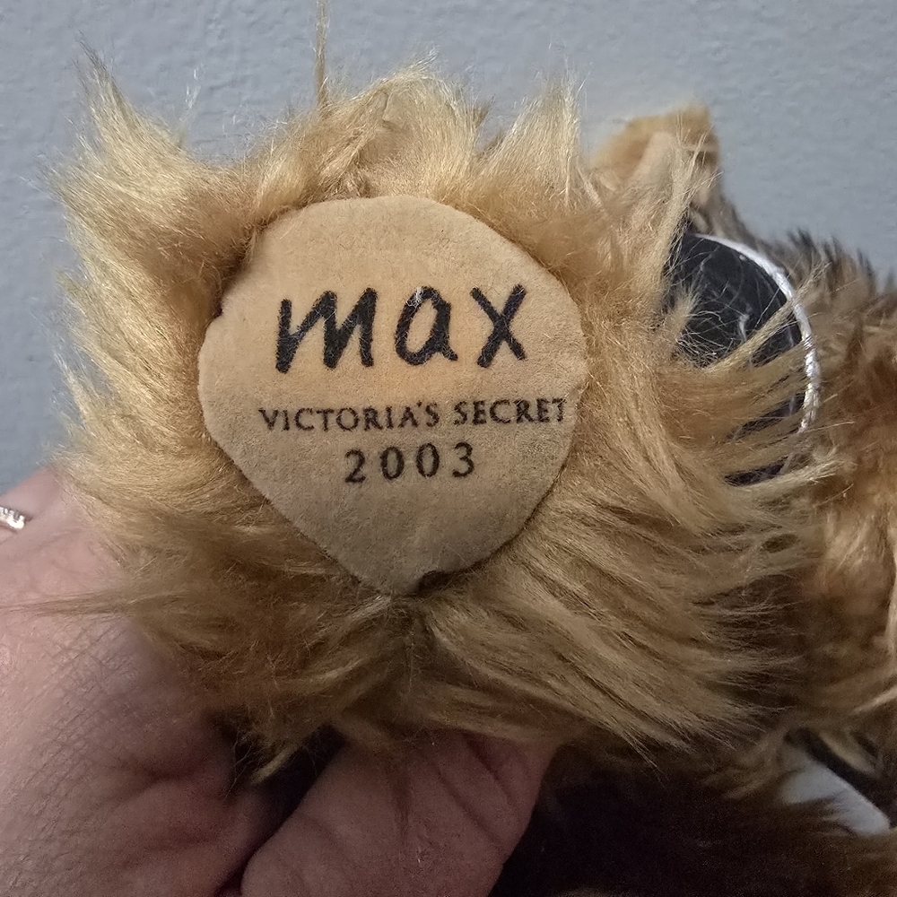 Victoria's Secret Max Dog Terrier Plush Limited Edition 2003 Stuffed Animal - Picture 7 of 16